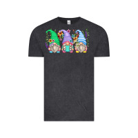 Vintage Black floral gnomes Vintage Tee - Zillion Design Studio