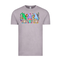 Vintage Zinc floral gnomes Vintage Tee - Zillion Design Studio