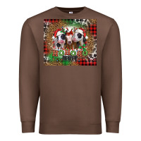 Chestnut ho ho ho heifer Christmas heifers Premium Sweatshirt - Jasminsmagicworld