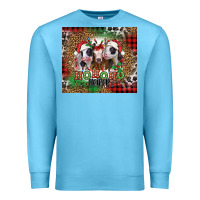 Ho Ho Ho Heifer Christmas Heifers Premium Sweatshirt | Teevron