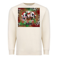 Sandshell ho ho ho heifer Christmas heifers Premium Sweatshirt - Jasminsmagicworld