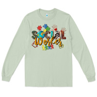 Matcha social worker Long Sleeve Tee - Zillion Design Studio