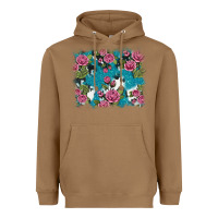 Toasted Coconut v.drose glitter cowhide Heavyweight Hoodie - AdoDesignShop