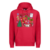 Cardinal nurse christmas Premium Hoodie - MaliasSmallBusiness