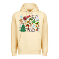 Pina Colada nurse christmas Premium Hoodie - MaliasSmallBusiness