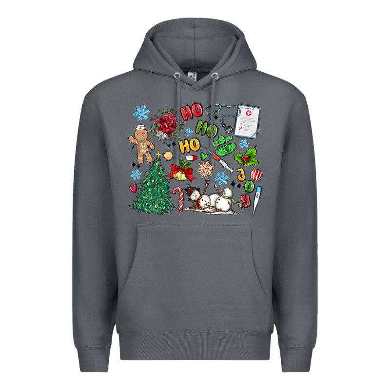 Nurse Christmas Premium Hoodie by MaliasSmallBusiness | Teevron