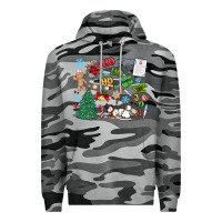 Slate Camo nurse christmas Premium Hoodie - MaliasSmallBusiness