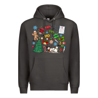Smoke nurse christmas Premium Hoodie - MaliasSmallBusiness