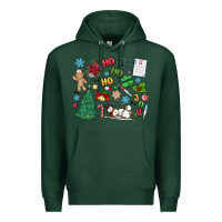 Sports Green nurse christmas Premium Hoodie - MaliasSmallBusiness