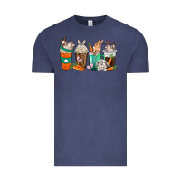 Vintage Denim rabbit coffee cups Vintage Tee - texasbilliewilder