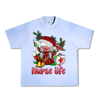 Grape Ice christmas nurse life gnome Urban Heavy Tee - BarkalooDesign