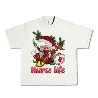 Pistachio christmas nurse life gnome Urban Heavy Tee - BarkalooDesign