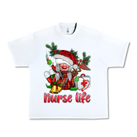 White christmas nurse life gnome Urban Heavy Tee - BarkalooDesign
