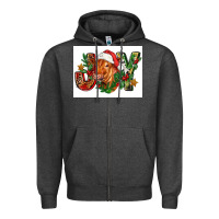 Christmas Heifer Joy Zipper Hoodie | Teevron