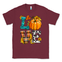 Burgundy love pumpkin Classic Tee - HRA Design Shop