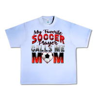 Grape Ice my favorite soccer player calls me mom Urban Heavy Tee - Zillion Design Studio
