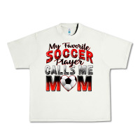 Pistachio my favorite soccer player calls me mom Urban Heavy Tee - Zillion Design Studio