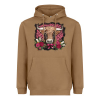 Toasted Coconut v.d. cow and roses Heavyweight Hoodie - AdoDesignShop