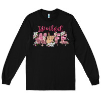Black spoiled wife Long Sleeve Tee - Zillion Design Studio