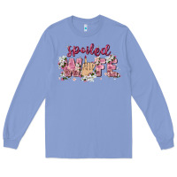 Colony Blue spoiled wife Long Sleeve Tee - Zillion Design Studio
