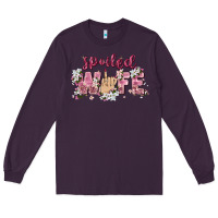Plum spoiled wife Long Sleeve Tee - Zillion Design Studio