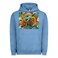 Pigment Pebble Blue game day mouse pad Urban Hoodie - BundleAndBundleShop