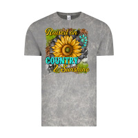 Cloud Rock raised on country and sunshine Vintage Tee - texasbilliewilder