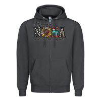 Smoke being nana makes my life complate Zipper Hoodie - CowhideDigitalArt