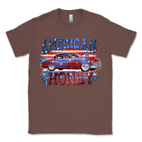 Chestnut American honey 4th of july Classic Tee - CowGirlArtShop