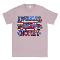 Lilac American honey 4th of july Classic Tee - CowGirlArtShop