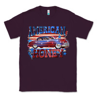 Plum American honey 4th of july Classic Tee - CowGirlArtShop