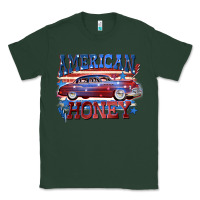 Sports Green American honey 4th of july Classic Tee - CowGirlArtShop