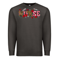 Smoke valentines day nurse Premium Sweatshirt - NancyCooperArtShop