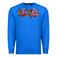 True Royal valentines day nurse Premium Sweatshirt - NancyCooperArtShop