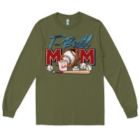 Army Green t ball mom Long Sleeve Tee - Zillion Design Studio