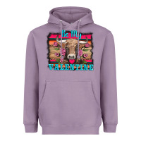 Lavender be my valentine with cow Heavyweight Hoodie - AdoDesignShop