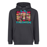 Smoke be my valentine with cow Heavyweight Hoodie - AdoDesignShop
