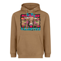 Toasted Coconut be my valentine with cow Heavyweight Hoodie - AdoDesignShop