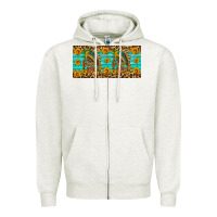 Oatmeal Heather free spirit 15oz mug Zipper Hoodie - HRA Design Shop
