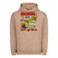 Pigment Burro roaring into 5th grade Urban Hoodie - BundleAndBundleShop