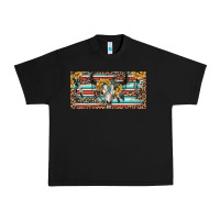 Black Boho bull skull and serape Urban Heavy Tee - RanaPortraitStore