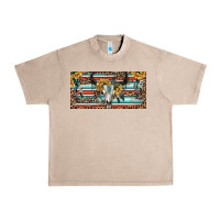 French Oak Boho bull skull and serape Urban Heavy Tee - RanaPortraitStore