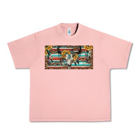 Salmon Boho bull skull and serape Urban Heavy Tee - RanaPortraitStore