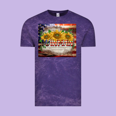 Patriotic Mawmaw Tumbler Vintage Tee Designed By Barkaloodesign