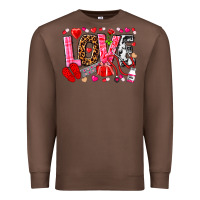 Chestnut valentines day love nurse Premium Sweatshirt - NancyCooperArtShop