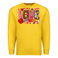 Lemon valentines day love nurse Premium Sweatshirt - NancyCooperArtShop