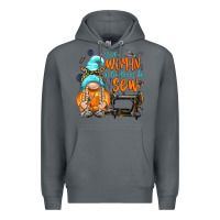 Rock just a woman who loves to sew Premium Hoodie - NancyCooperArtShop