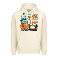 Sandshell just a woman who loves to sew Premium Hoodie - NancyCooperArtShop