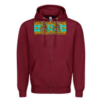 Burgundy free spirit 11oz mug Zipper Hoodie - HRA Design Shop
