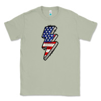 Matcha American lightning bold 4th of july Classic Tee - CowGirlArtShop